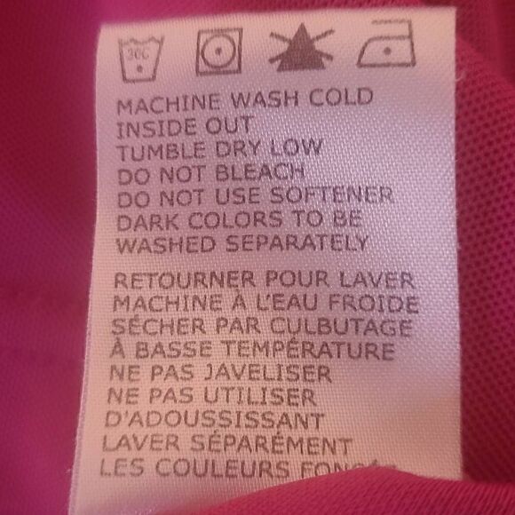 NiVO Womens Magenta Sleeveless Sports Sun Protection Polo Small - Picture 10 of 12